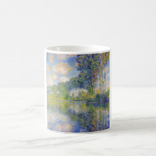 ポプラーズオンザリバーエプテ(by Claude Monet) コーヒーマグカップ