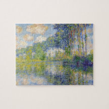 ポプラーズオンザリバーエプテ(by Claude Monet)