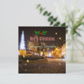 ポプラード、スロバキアからのクリスマスプレゼント カード (スタンド正面)