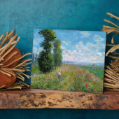 ポプラ付きメドーバイクロードモネ フォトプラーク (側面)