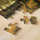 ポプラ付きレーンbyビンセント・ヴァン・ゴッホ ジグソーパズル (側面)