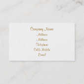 ポプリの花 名刺 (裏面)