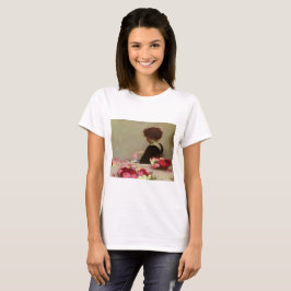 ポプリを作る女性 (ハーバート・ドレイパー作) Tシャツ