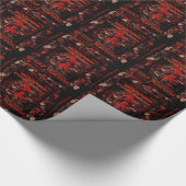 ポプリパーソナライズされたクリスマスラッピング紙 ラッピングペーパー (角)