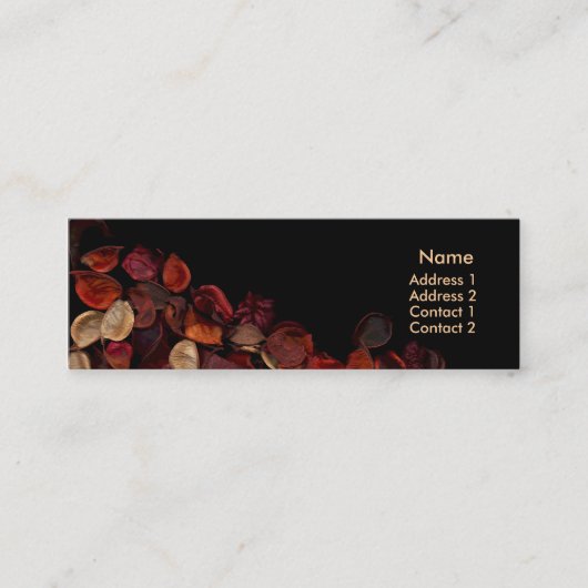 ポプリ(2) スキニー名刺 (正面)