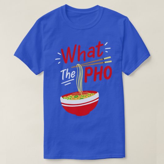 ポベトナムスープ Tシャツ (デザイン正面)