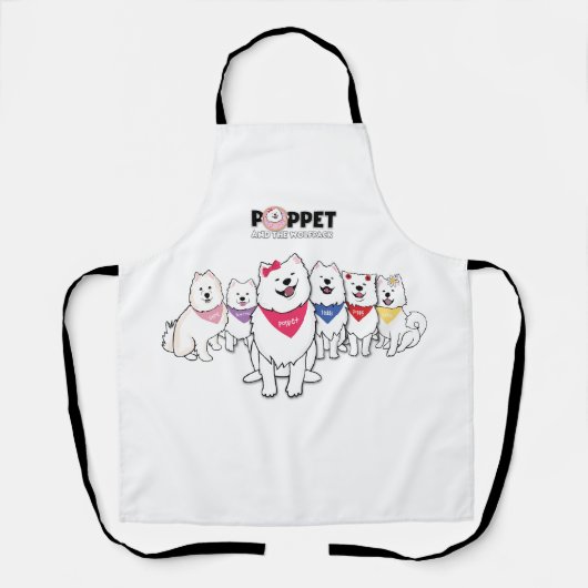 ポペットと集団 エプロン (正面)