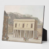 ポホンの噴水のポルティコのスパから'Ch フォトプラーク (側面)