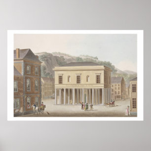 ポホンの噴水のポルティコのスパから'Ch ポスター