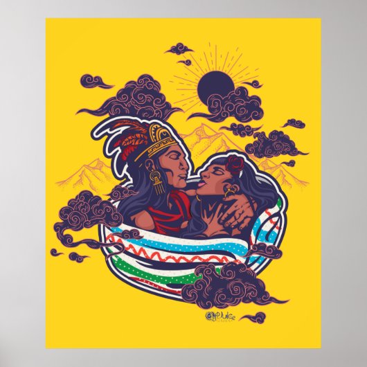 ポポカテペトリーIztaccihuatlポスター ポスター (正面)