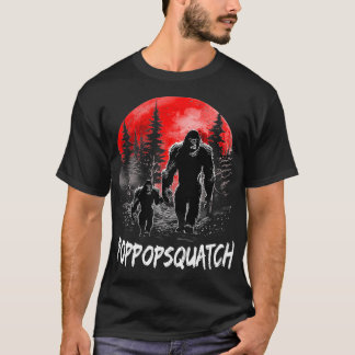 ポポップスクアッチおもしろいパパ父の日 Tシャツ
