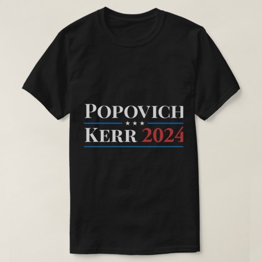 ポポプヴィッチカークラシック2024Tシャツ Tシャツ (デザイン正面)