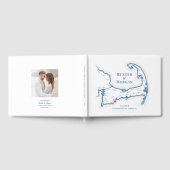 ポポポネセットインケープコッドエレガントウェディング ゲストブック (全面)