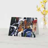 ポポポバイタリアン – 静物詩 カード (黄色い花)