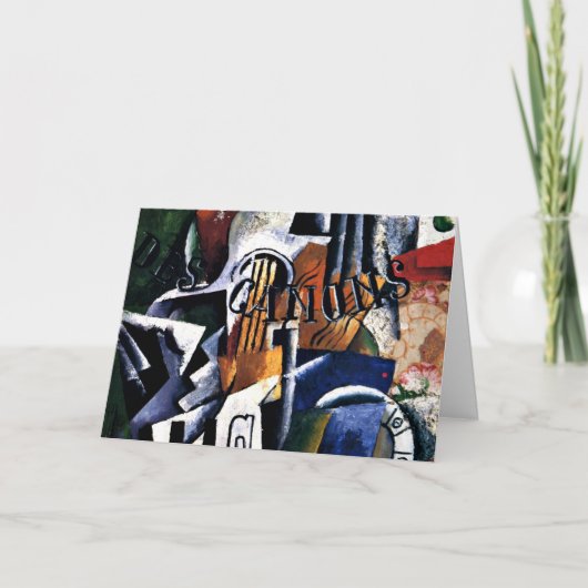 ポポポバイタリアン – 静物詩 カード (正面)