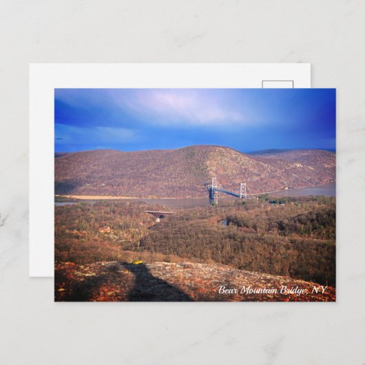 ポポポロペントレイルのベアーマウンテンブリッジの景色 ポストカード (正面/裏面)
