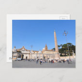 ポポロ，ローマ，イタリア ポストカード (正面/裏面)