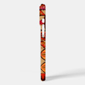 ポマイカティキハワイアンヴィンテージタパウフェイクッドキャス Case-Mate iPhoneケース (裏面 / 左)