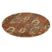 ポマイカティキハワイアンヴィンテージタパ カッティングボード (角)