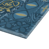 ポマイカティキハワイアンヴィンテージタパ カッティングボード (角)