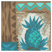 ポマイカティキハワイアンヴィンテージタパ ファブリック (クローズアップ)