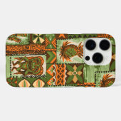ポマイカティキハワイアンヴィンテージタパ Case-Mate iPhoneケース (裏面 (横))
