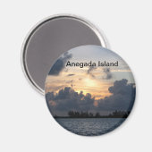 ポマトポイント上空の日没 マグネット (正面/裏面)