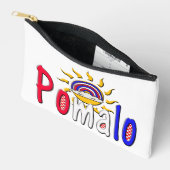 ポマロ – クロアチアくつろぎwith Sun & Rainbow アクセサリーポーチ (見開き)