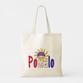 ポマロ – クロアチアくつろぎwith Sun & Rainbow トートバッグ (裏面)