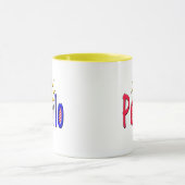 ポマロ – クロアチアくつろぎwith Sun & Rainbow マグカップ (中央)