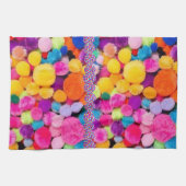 ポムカラフルポムズキッチンハンドタオル キッチンタオル (横)
