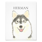 ポムスパーソナライズされたキーアート フォトプリント            (正面)