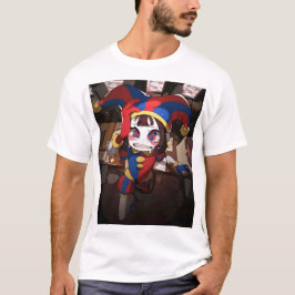ポムニ（The Amazing Digital Circus） - 不安なオフィス Tシャツ