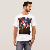 ポムニ(The Amazing Digital Circus) - 不安なオフィス Tシャツ (正面フル)