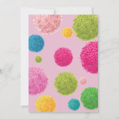 ポムポカラフルム誕生日サンキューカード サンキューカード (裏面)