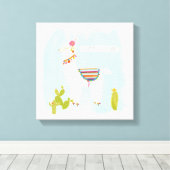 ポムポムラマラマラマ – 後のLlosers キャンバスプリント (インサイチュ (ウッドフロア))