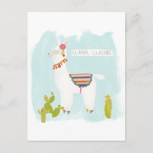 ポムポムラマラマラマ – 後のLlosers ポストカード (正面)
