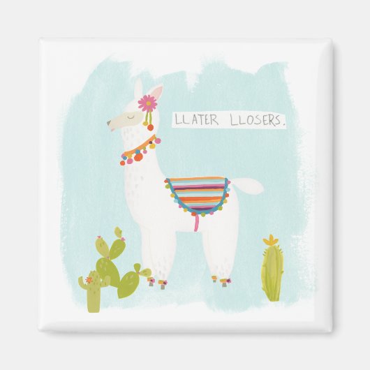 ポムポムラマラマラマ – 後のLlosers マグネット (正面)