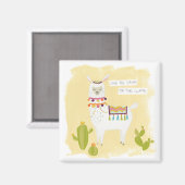 ポムポムラマ救ラマ – あなたのラマのためのドラマ マグネット (正面/裏面)