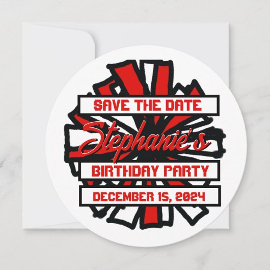 ポムポム#7招待状 招待状 (正面)