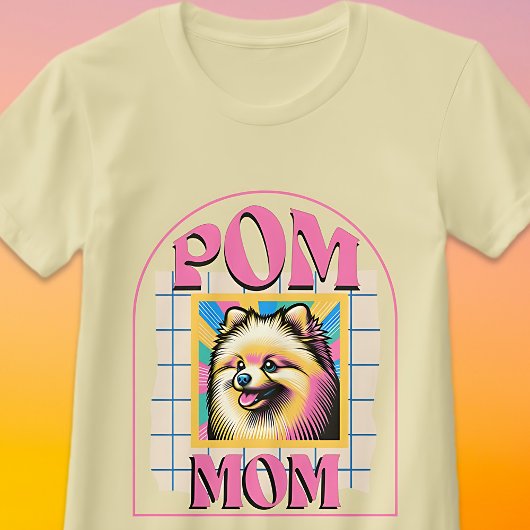 ポムママ犬ママのシャツギフトポメラニア犬オーナー Tシャツ