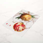 ポメグラナートバイレッドテー 箔シーズンカード (回転した状態)