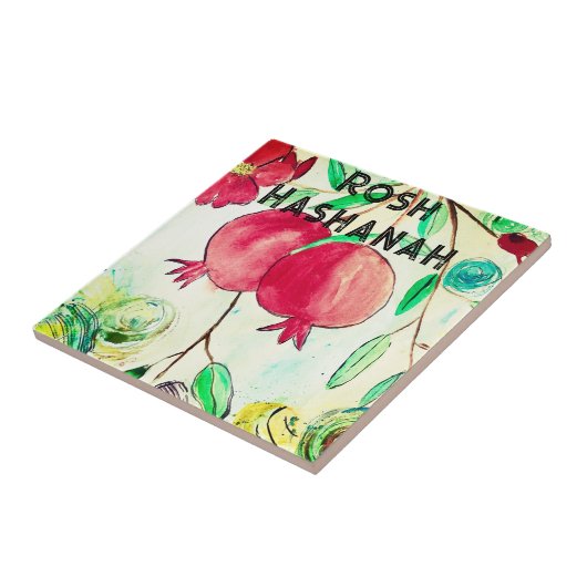 ポメグラナートロシュハサナフルーツシャナトヴァ タイル (側面)