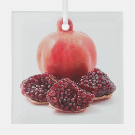 ポメグラナード ガラスオーナメント (正面)