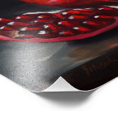 ポメグラネイト | Still Life |油彩画スタイル フォトプリント (角)