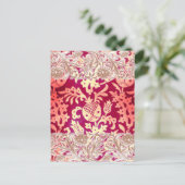 ポメビクトリアングラネート新しいアラベスク ポストカード (スタンド正面)