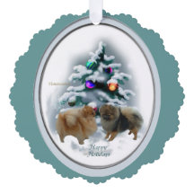 ポメラニアンのクリスマスギフト