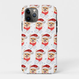 ポメラニアンのクリスマス星 iPhone 11 PROケース