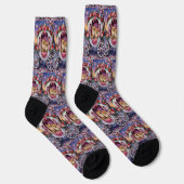 ポメラニアンのバレンタインデー ソックス (右)