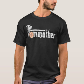 ポメラニアンのママ 楽しい かわいい ポメ母 D Tシャツ